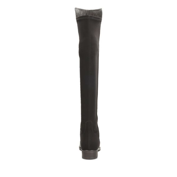 Clarks Womens Caddy Belle Knee High Boots Black | UK-8276015